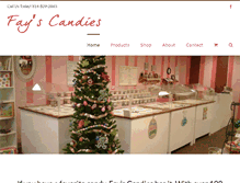 Tablet Screenshot of fayscandies.com